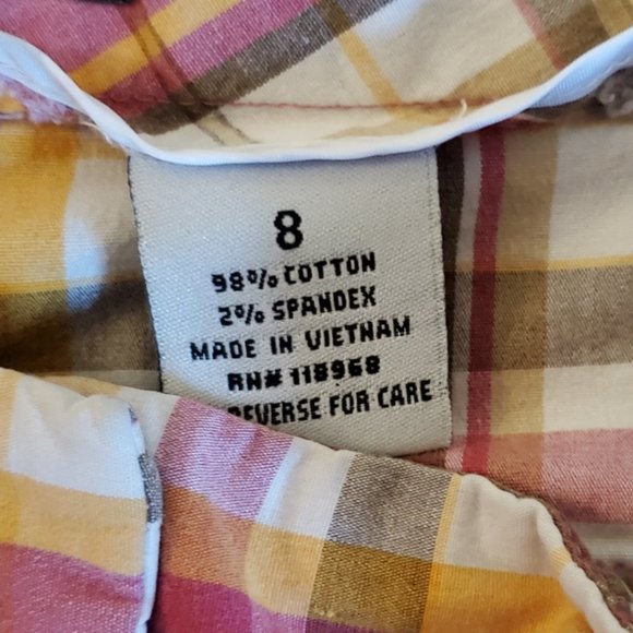 Pacific Apparel Plaid Shorts - Picture 4 of 4